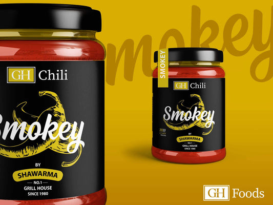 Æske: 3 X GH Chili Smokey (200g pr. glas)